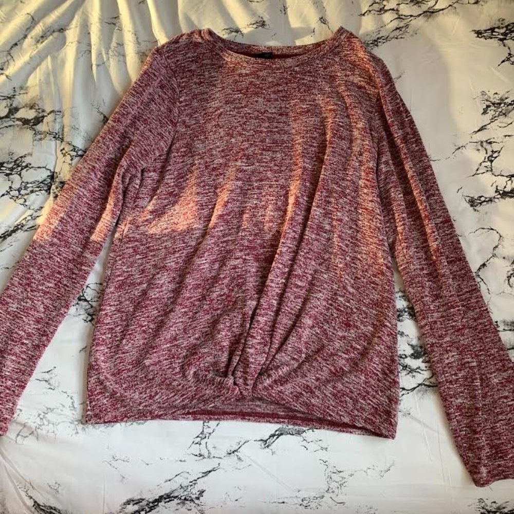 Maroon Long Sleeve Girls
